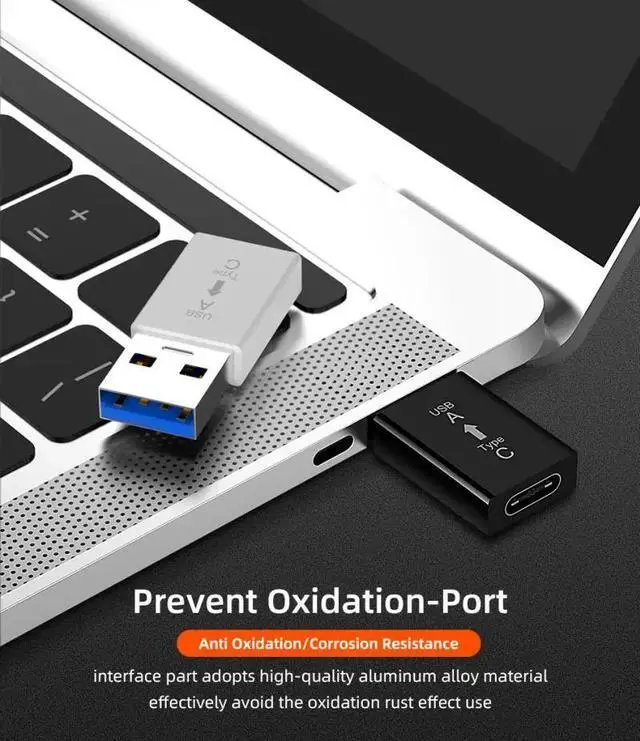 Alt view image 7 of 10 - Lighting To USB Adapter 3.0A Typc-c Converter Compact Portable Light Weight Charging Durable Use c-type Cable