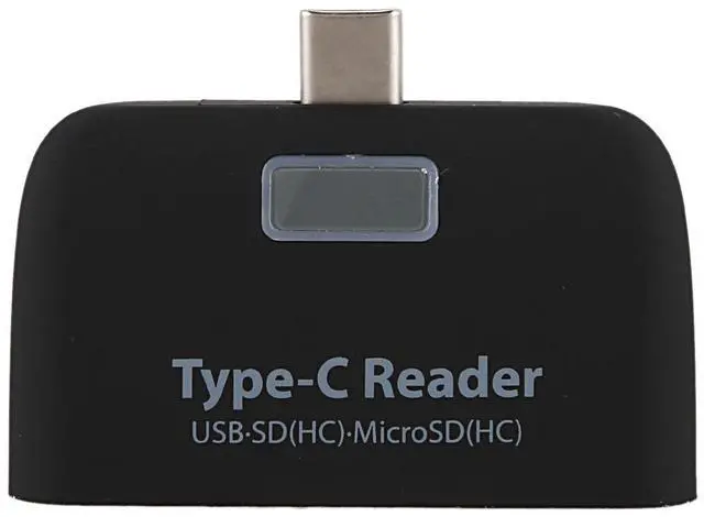 Alt view image 6 of 10 - 4 in 1 OTG/TF/SD Smart Card Reader Adapter with Micro-USB Charge Port For Phone, Black