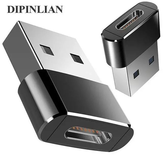 Alt view image 6 of 10 - 2PCS USB C Female To USB Male Otg Adapter Charging Converter Cable for Macbook Type C Usbc To Usb 3.0 Charger Cab