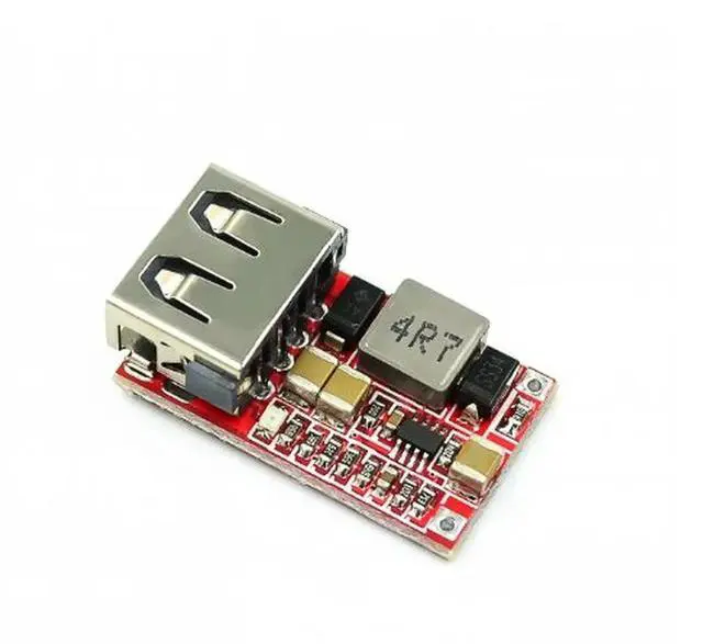 Alt view image 2 of 2 - 6-24V 12V/24V to 5V 3A CAR USB Charger Module DC Buck step down Converter 12v 5v power supply module