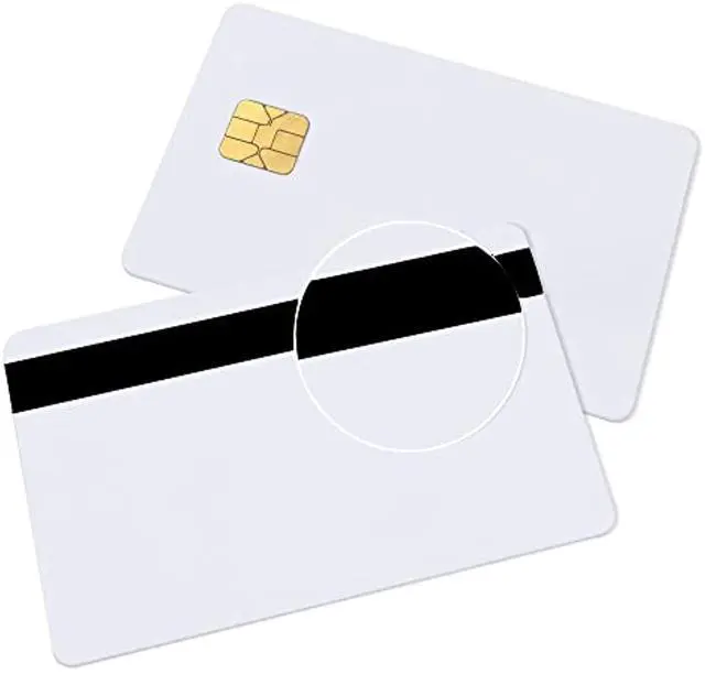 Alt view image 9 of 12 - Java Cards Compatible J2a040 Smart Chip Cards With 2 Track 8.4Mm Black Hico Magnetic Stripe (5Pack)