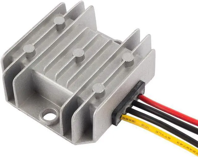Alt view image 9 of 14 - uxcell Power Voltage Converter DC 12V/24V to DC 6V 10A 60W Waterproof Voltage Convert Transformer
