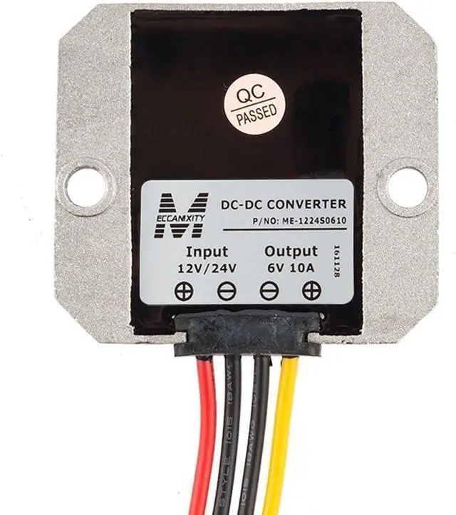 Alt view image 11 of 14 - uxcell Power Voltage Converter DC 12V/24V to DC 6V 10A 60W Waterproof Voltage Convert Transformer