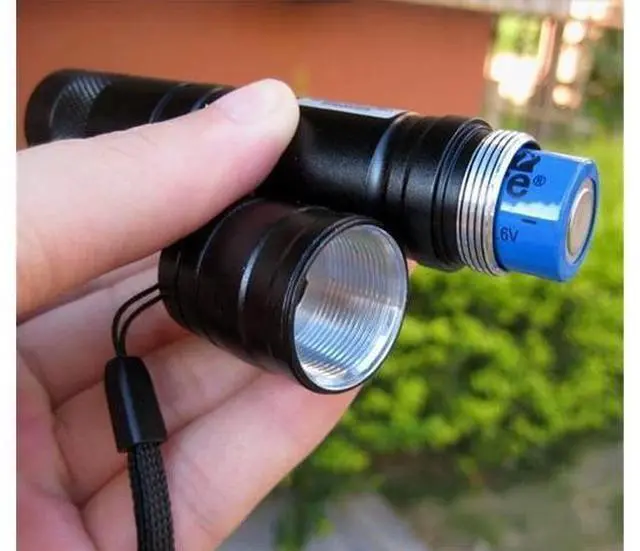 Alt view image 13 of 14 - LED Laser Pointers 405nm Blue-Violet Light Laser Pointer Focusable led laser light pointer LED Laser Pen Blue-violet Flashlight