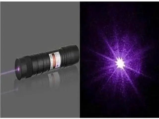 Alt view image 11 of 14 - LED Laser Pointers 405nm Blue-Violet Light Laser Pointer Focusable led laser light pointer LED Laser Pen Blue-violet Flashlight