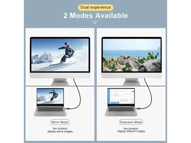 Alt view image 12 of 12 - Mini DisplayPort 1.4 Source to HDMI 2.0 Display 8K 60hz UHD 4K MINI-DP to HDMI Male Monitor Cable