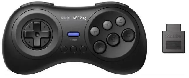 Alt view image 6 of 10 - M30 2.4G Wireless Gampad Android For Sega Genesis Game Controller For Sega Mega Drive and Nintendo Switch PC