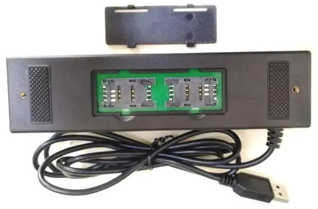 Alt view image 10 of 10 - 4-in-1 Multi Card Reader Magnetic Stripe Credit Card EMV IC Chip RFID PSAM Reader Writer Digital Memory Card Reader