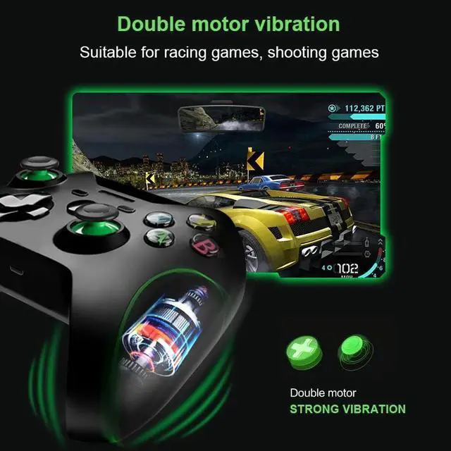 Alt view image 2 of 5 - 2.4GHz Wireless Gamepad Joystick Support For XBox 1 Controller For Win PC For ps3/Android smartphones Controller