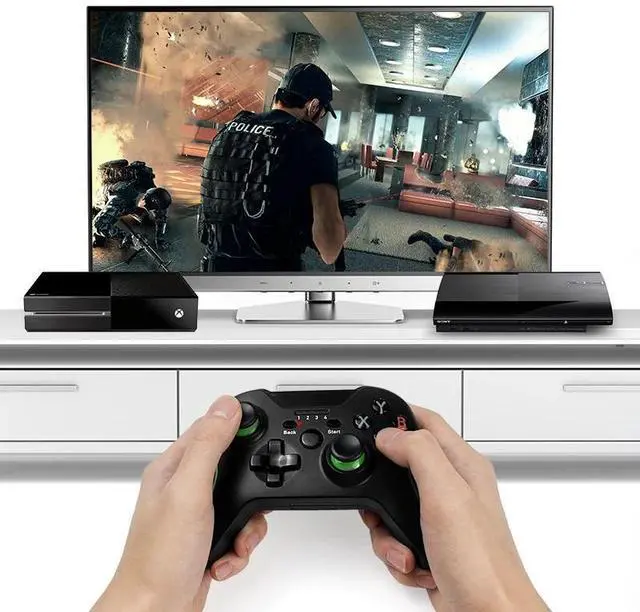 Alt view image 4 of 5 - 2.4GHz Wireless Gamepad Joystick Support For XBox 1 Controller For Win PC For ps3/Android smartphones Controller