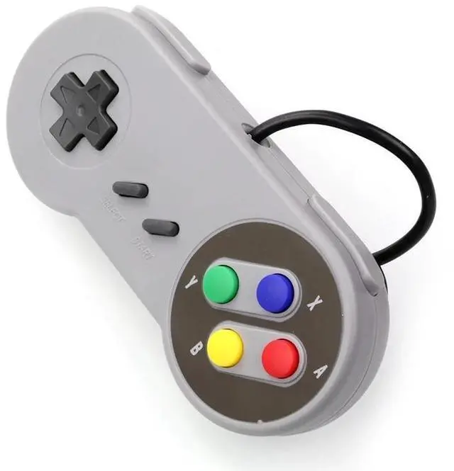 Alt view image 9 of 10 - Controller Gaming Joystick Gamepad Controller for Nintendo SNES Game pad for Windows PC For MAC Computer Control Joystick
