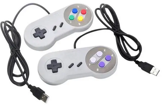 Alt view image 6 of 10 - Controller Gaming Joystick Gamepad Controller for Nintendo SNES Game pad for Windows PC For MAC Computer Control Joystick