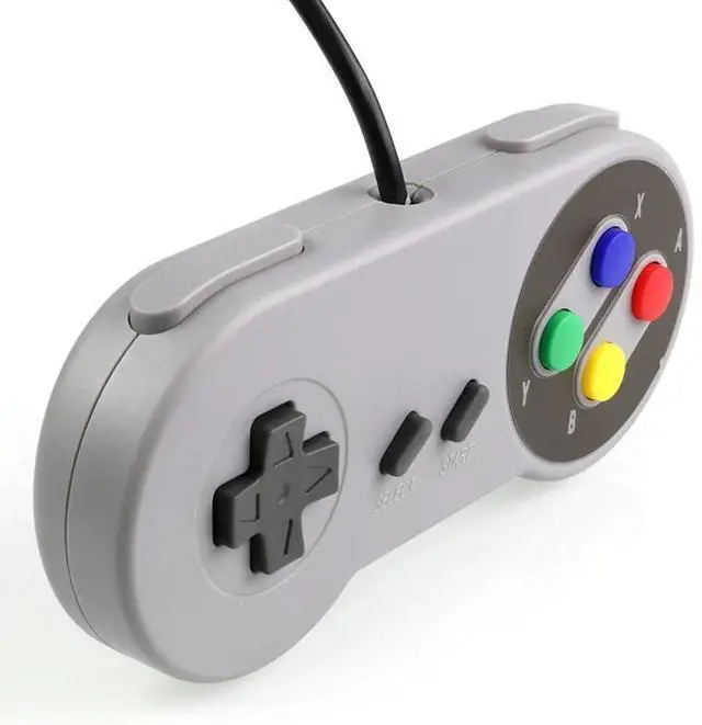 Alt view image 10 of 10 - Controller Gaming Joystick Gamepad Controller for Nintendo SNES Game pad for Windows PC For MAC Computer Control Joystick