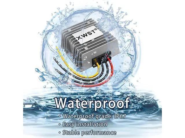 Alt view image 9 of 10 - DC DC 12V to 19V 15A Step-up Module,Boost Converter 9V-13V to 19V Voltage Regulator,Waterproof Power Adapt 285W 19V Volt Transformer Module (12V to 19V 15A)