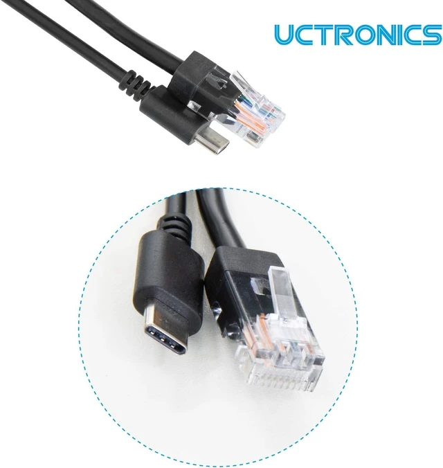 Alt view image 5 of 6 - PoE Splitter to USB C Type C Adapter Active PoE Power Over Ethernet IEEE 802.3af Compliant 5V Power Supply Output RJ45 LAN Network Data Cable Converter For Security Cameras Mesh WiFi Routers