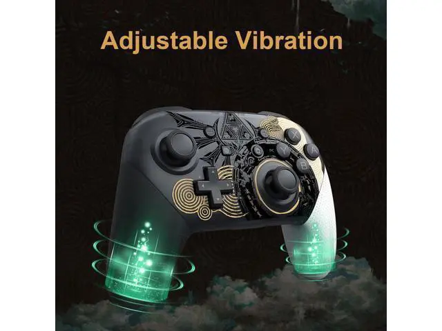 Alt view image 9 of 12 - Limited Theme Bluetooth Wireless Switch Pro Controller - Gamepad for Nintendo Switch, Switch Lite, and Steam Games Tears of the Kingdom