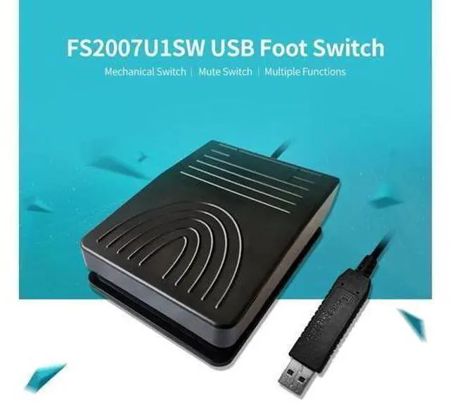 Alt view image 14 of 14 - USB Foot Switch Multifunctional Customized Foot Pedal Action Pedal for Medical Image Acquisition Game Control Office