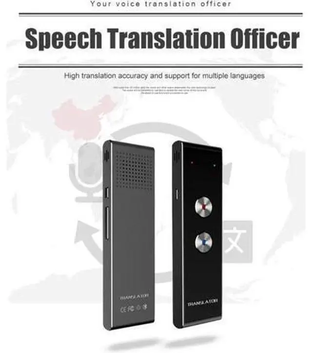 Alt view image 9 of 12 - Language Translator Device, T8 Intelligent Smart Translation Machine, Simultaneous Translation, Smart Translator, 42 Language WiFi Interpreter, Tourism, Business, Learning, Travel