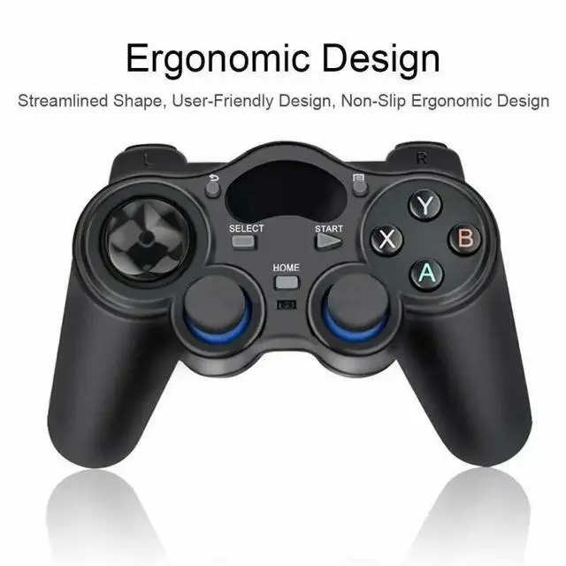 Alt view image 10 of 10 - 2.4G Wireless Game Gamepad Joystick With USB Converter Adapter For Android TV Box Tablets PC Game Joystick Controller