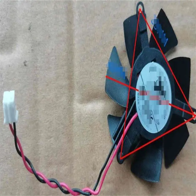 Alt view image 3 of 3 - FOR for FS1250-S1042A FS1250-A1042A FS1250-A1142A FS1250A1342A DC 12V 0.19A 2-Wire Server Cooling Fan
