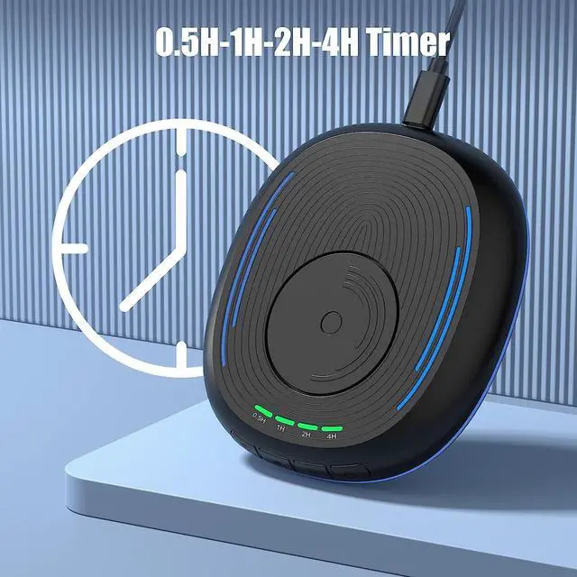 Alt view image 12 of 14 - Mouse Jiggler Undetectable Mouse Mover Device with Timer ON/Off Switch Breathing Light Mouse Wiggler for Prevent Computer Laptop Screen Sleep (Black)