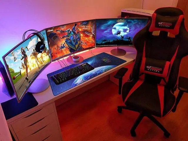 Alt view image 12 of 12 - Gaming Mouse Pad,Upgrade Durable 31.5"x15.7"x0.12" Larger Extended Gaming Mouse Pad with Stitched Edges,Waterproof Non-Slip Base Long XXL Large Gaming Mouse Pad for Home Office Gaming Work, Star