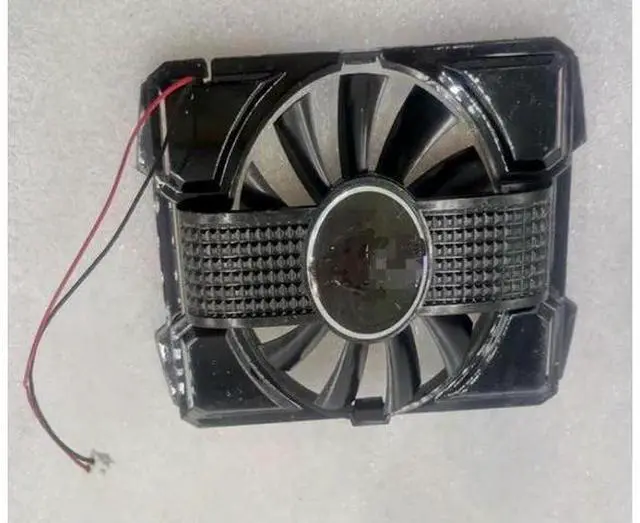Alt view image 2 of 2 - FOR Computer Radiator Cooler Fan With Frame For EAH5570 EAH 5570/DI/HM512MD3 Graphics Card VGA Vedio Card Heatsink Cooling