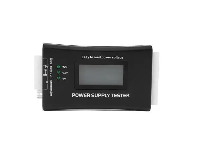 Alt view image 5 of 8 - Ruth's sister 20+4 Pin LCD Power Supply Tester For ATX, ITX, BTX, PCI-E, SATA, HDD