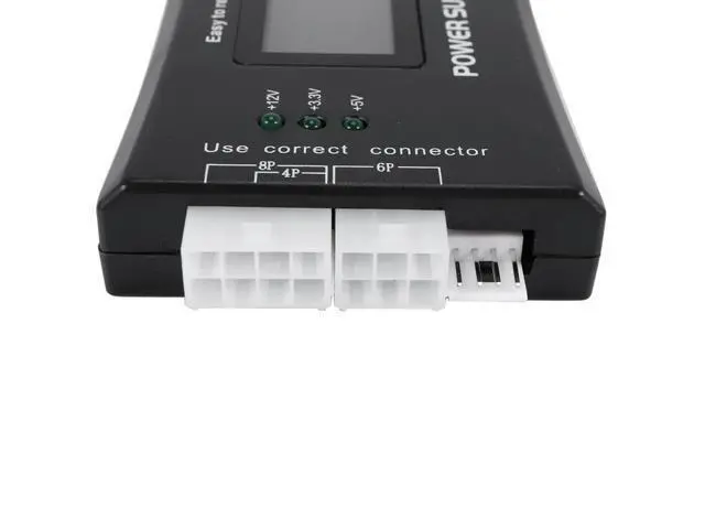 Alt view image 6 of 8 - Ruth's sister 20+4 Pin LCD Power Supply Tester For ATX, ITX, BTX, PCI-E, SATA, HDD