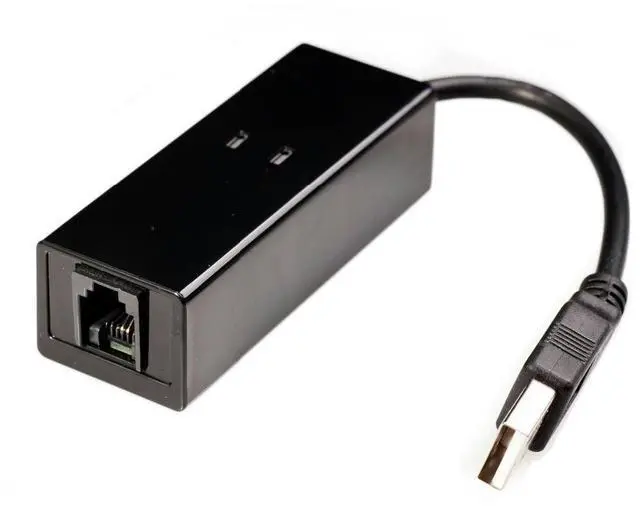 Alt view image 2 of 2 - USB 56K External Dial Up Fax Data Modem V.90 V.92 Win7 32/64 Bit XP