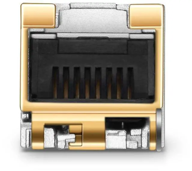 Alt view image 10 of 10 - 6COM 2Pack 1.25G/2.5G/5G/10GBase-T SFP+ Transceiver, 10G SFP+ to RJ45 Copper Module, Compatible for Cisco SFP-10G-T-S, Ubiquiti UF-RJ45-10G, Fortinet, Netgear,Mikrotik, TP-Link(CAT.6a/7, 30m/98.4ft)
