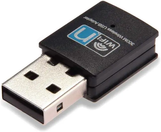 Alt view image 7 of 12 - 300Mbps USB WiFi Adapter, LOTEKOO Wireless LAN Network Card Adapter WiFi Dongle for Desktop Laptop PC Windows 10 8 7 XP MAC OS (Plug-and-Play for Windows10)
