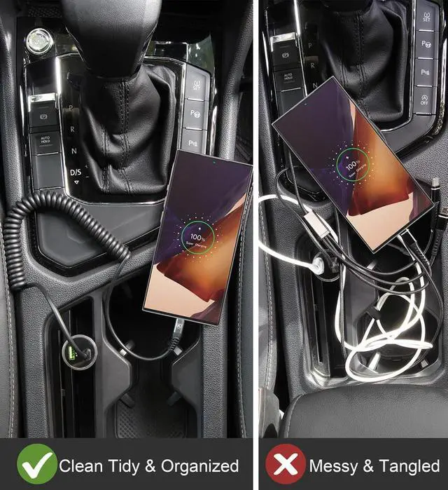 Alt view image 13 of 14 - USB C to C Cable 3ft 2Pack Coiled USB C Charger Cable for Car Type C Fast Charging Cable for iPhone 17/16/15/Plus/Pro/Pro Max/ Galaxy S23