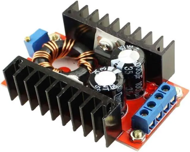 Alt view image 9 of 14 - 5PCS 150W DC-DC 10-32V to 12-35V Step Up Boost Converter Module Adjustable Power Voltage