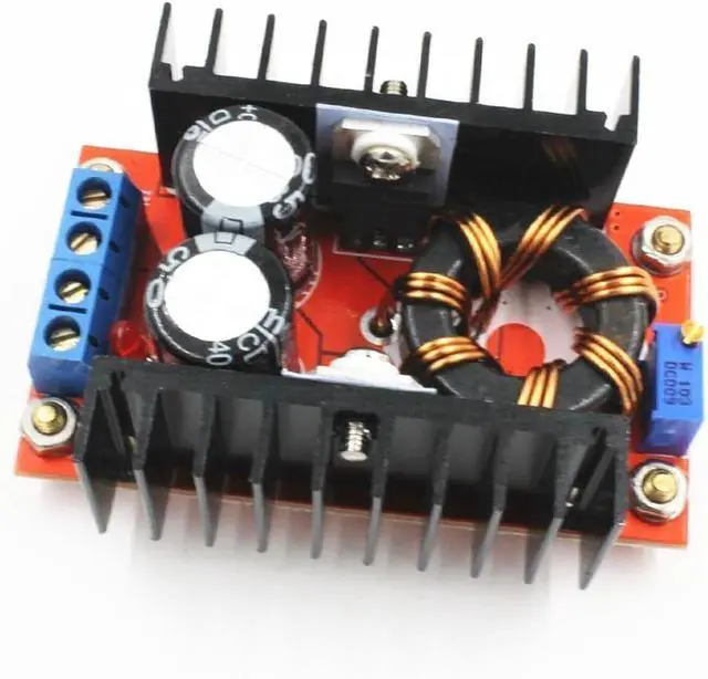 Alt view image 10 of 14 - 5PCS 150W DC-DC 10-32V to 12-35V Step Up Boost Converter Module Adjustable Power Voltage