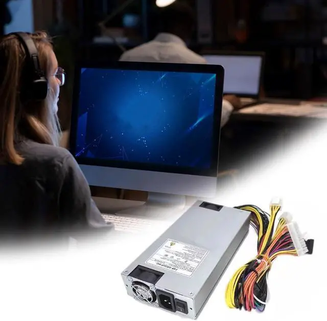 Alt view image 14 of 14 - High Efficiency 250W 300W 350W Power Supply Unit for 1U SFF PC, 8Pin+8Pin Connectors