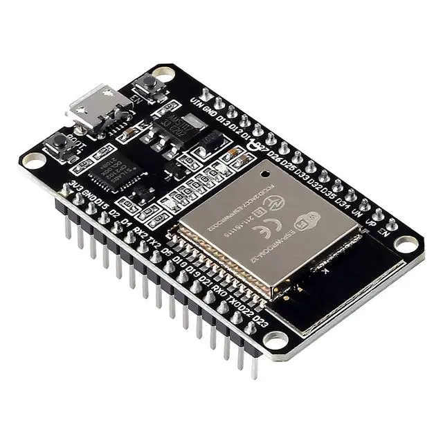 Alt view image 7 of 10 - 6Pcs ESP32 ESP-WROOM-32 Development Board ESP32S 2.4GHz Dual-Core WiFi Bluetooth Microcontroller