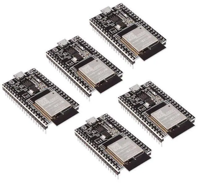 Alt view image 6 of 10 - ESP32 DevKitC Core Board ESP32-WROOM-32U WiFi Bluetooth Development Board for Arduino IDE (5pcs WROOM-32D)