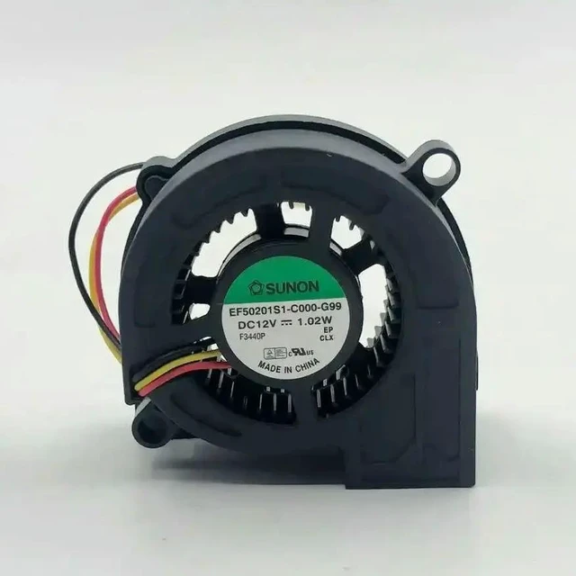 Alt view image 5 of 6 - CPU Fan for EF50201S1-C000-G99 12V 1.02W Maglev Centrifugal Turbine Cooling Fan 5020 50*50*20MM t761st