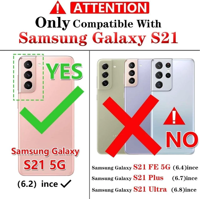 Alt view image 8 of 12 - for Galaxy S21 Case: Samsung Galaxy S21 Case with HD Screen Protector - Military Grade Protective Cases with Ring for Samsung S21 (Dark Green)