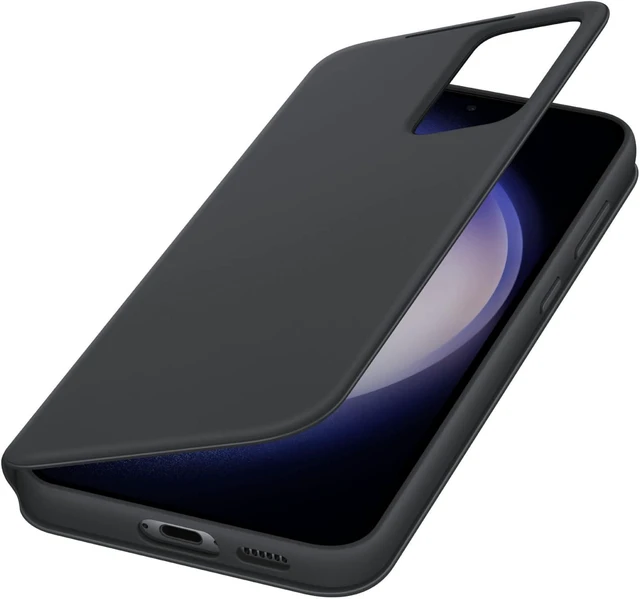 Alt view image 7 of 10 - Samsung S-View Wallet Case Black - Samsung Galaxy S23+