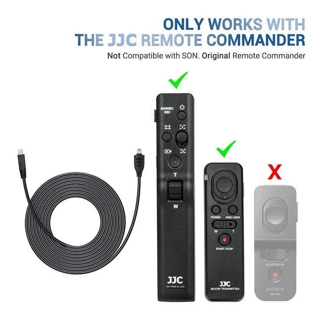 Alt view image 10 of 14 - 100CM Multi Terminal Connecting Cable Cord Fits Sony Camera/Camcorder Connect JJC SR-F2 SR-F2W TP-F2 TPR-M1 TPR-U1 TP-S2 Remote Control