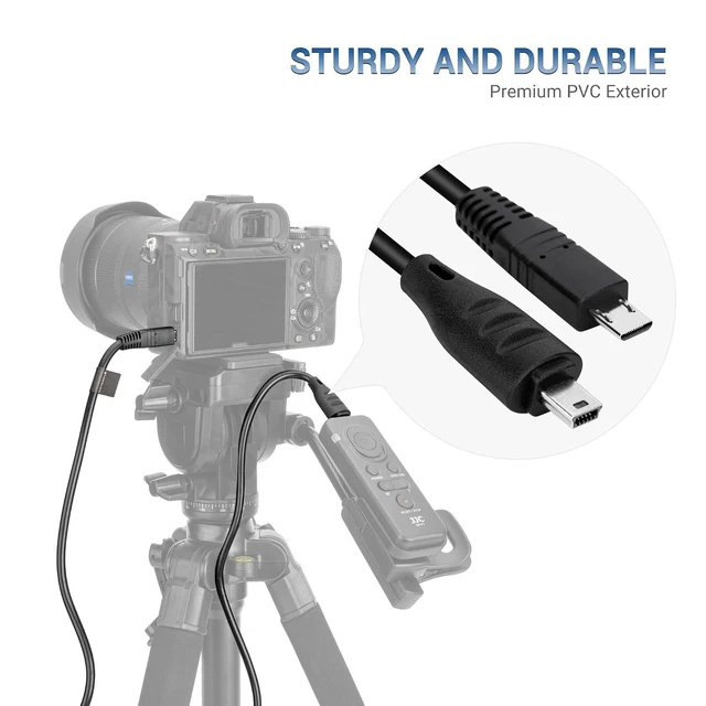 Alt view image 11 of 14 - 100CM Multi Terminal Connecting Cable Cord Fits Sony Camera/Camcorder Connect JJC SR-F2 SR-F2W TP-F2 TPR-M1 TPR-U1 TP-S2 Remote Control