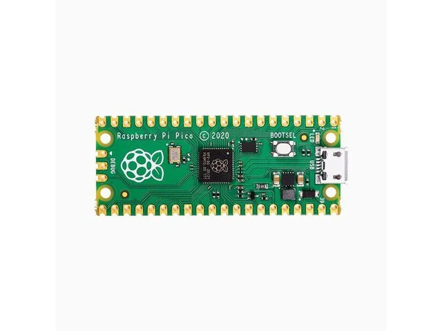 Alt view image 4 of 6 - RP2040 chip Raspberry Pi Pico single-chip Microcomputer Development board Kit with ribbon cable, data cable