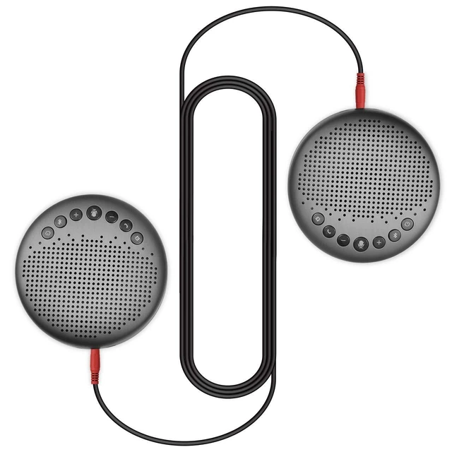 Alt view image 10 of 14 - Daisy Chain Cable 3.5mm Male to Male Stereo Audio Aux Cable, Use for Luna/Luna Plus/Luna Plus Kit/Luna Lite/M3/M220/M2/M2 MAX Speakerphone/Meeting Capsule, Expand Meeting up to 12/16 People