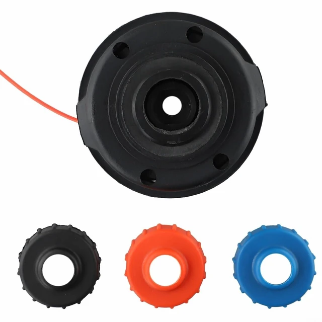 Alt view image 11 of 14 - Trimmer Head for Troy-Bilt TB10CS TB15CS TB20CS TB20DC TB21EC TB22 TB22EC TB25CB, Metal Bump Feed Spool Assembly Replaces 791-153066B 753-1155, 4-Pack