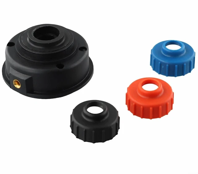 Alt view image 13 of 14 - Trimmer Head for Troy-Bilt TB10CS TB15CS TB20CS TB20DC TB21EC TB22 TB22EC TB25CB, Metal Bump Feed Spool Assembly Replaces 791-153066B 753-1155, 4-Pack