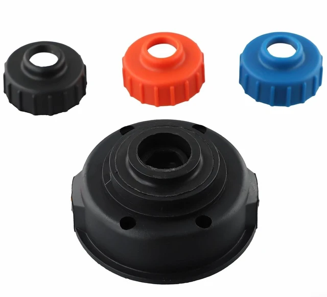 Alt view image 14 of 14 - Trimmer Head for Troy-Bilt TB10CS TB15CS TB20CS TB20DC TB21EC TB22 TB22EC TB25CB, Metal Bump Feed Spool Assembly Replaces 791-153066B 753-1155, 4-Pack