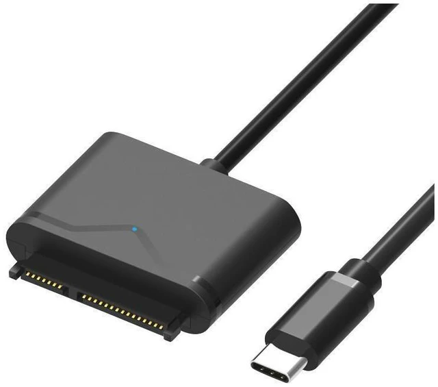 Alt view image 15 of 20 - Type C USB 3.1 To 15 + 7pin SATA 3.0 2.5 / 3.5 Inch Hard Disk Adapter Converter USB 3.1 Type C To SATA HDD / SSD Cable eokCXOY