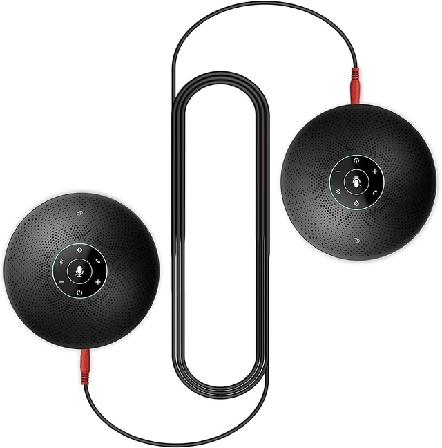 Alt view image 14 of 14 - Daisy Chain Cable 3.5mm Male to Male Stereo Audio Aux Cable, Use for Luna/Luna Plus/Luna Plus Kit/Luna Lite/M3/M220/M2/M2 MAX Speakerphone/Meeting Capsule, Expand Meeting up to 12/16 People